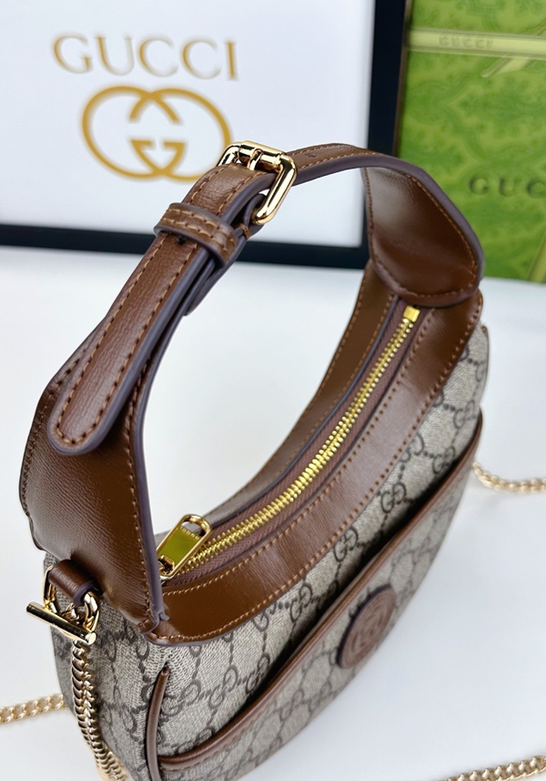 激安グッチバッグコピー角部分ディテール